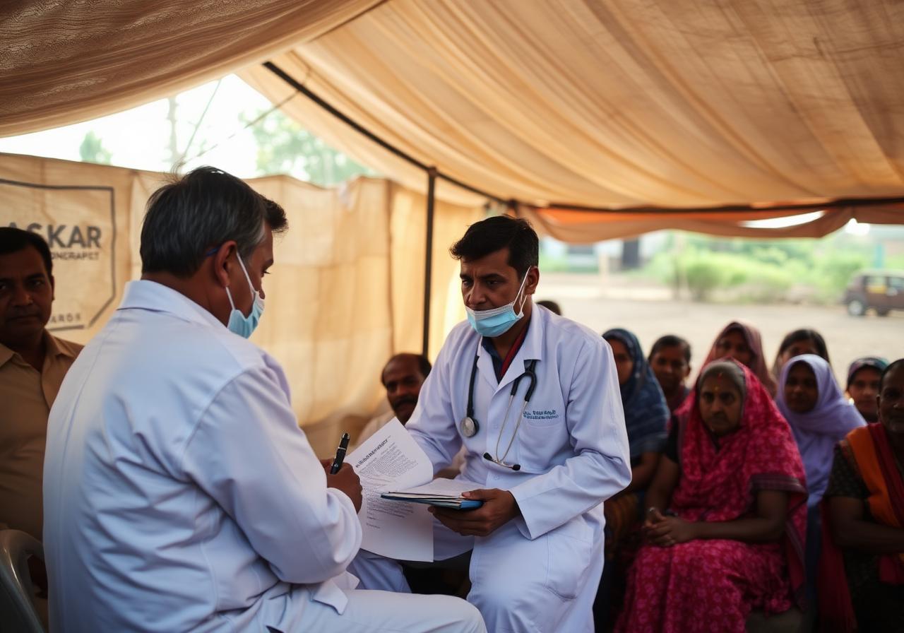 Sankar Foundation rural eye-care camp